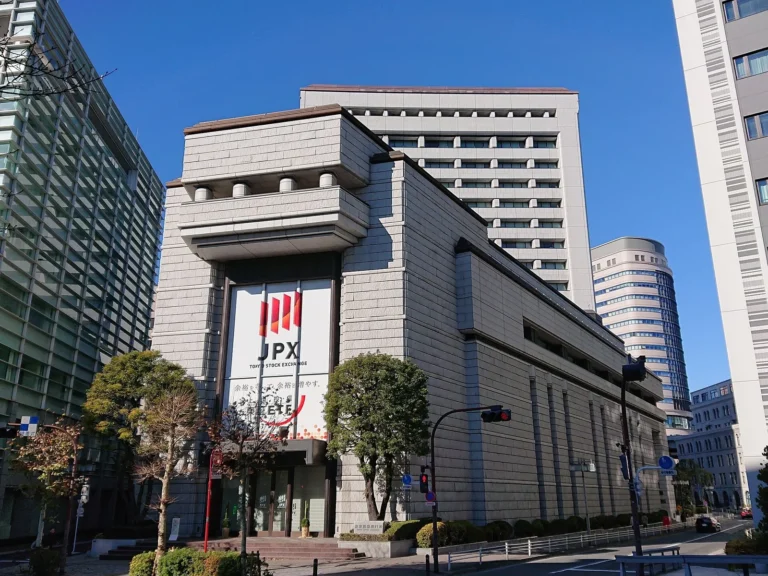 Tokyo Stock Exchange main building at Nihonbashi-Kabutocho, Chuo, Tokyo