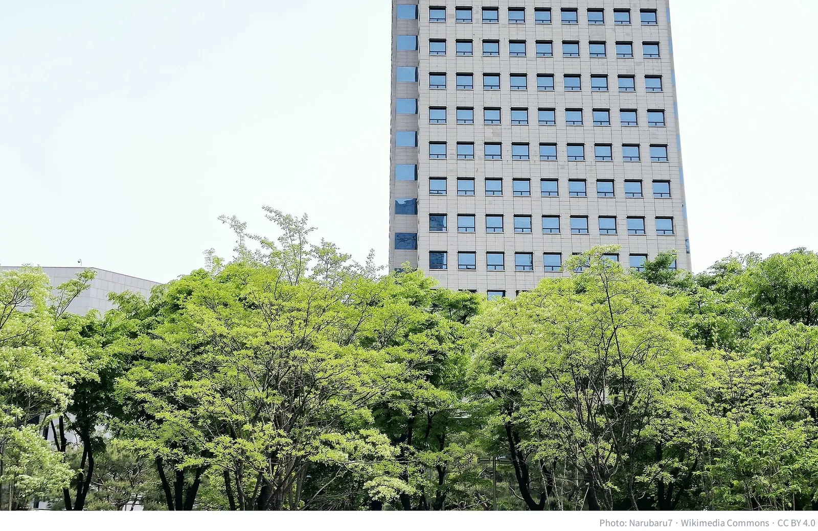 Korea Exchange office building in Seoul