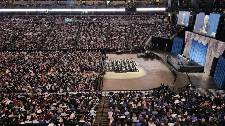 Berkshire Hathaway's 2025 annual meeting. Berkshire's 1983 shareholder letter set the rule of issuing shares only for full business value