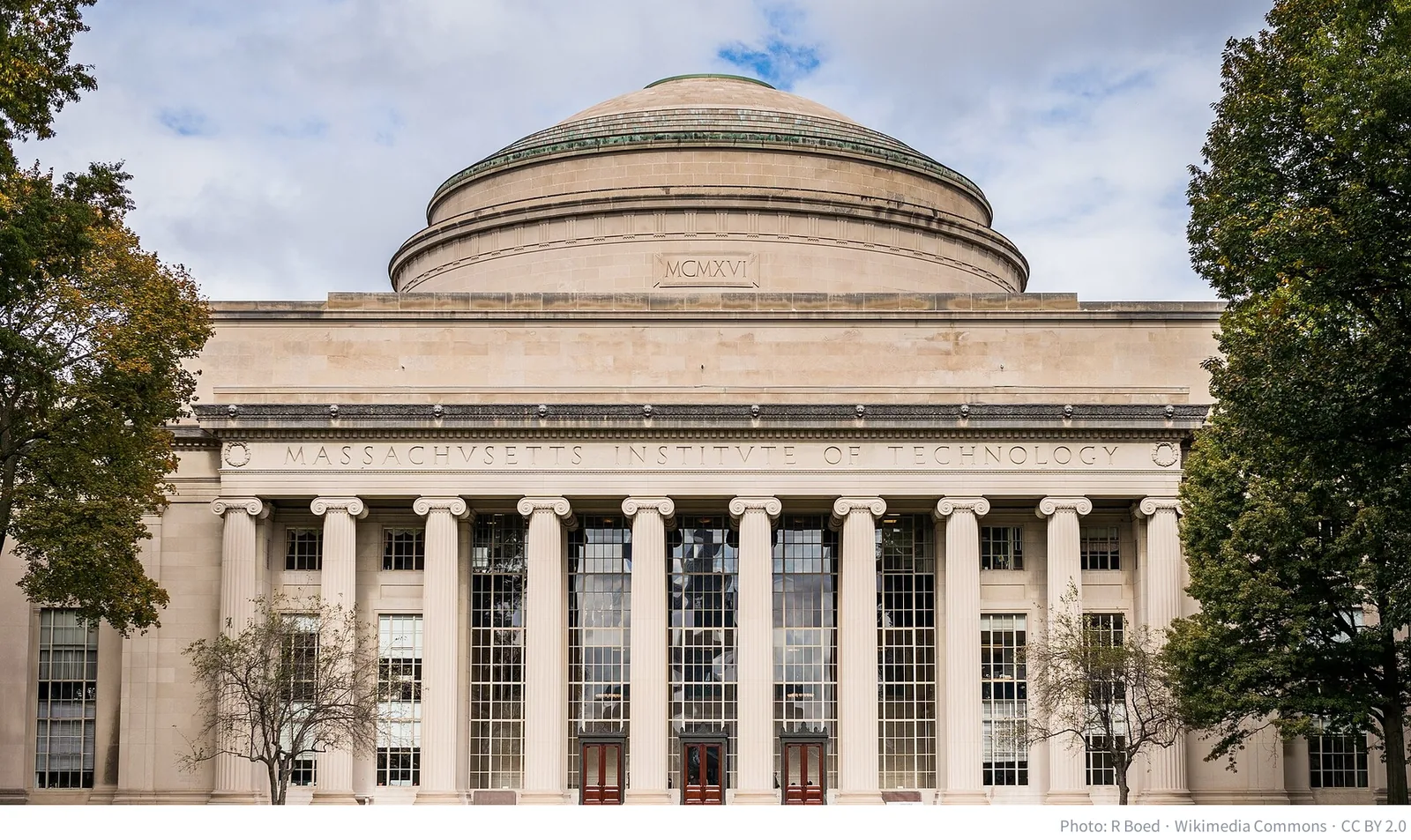 Great Dome of MIT in Cambridge, Massachusetts, where keynote speaker Robert Langer is Institute Professor