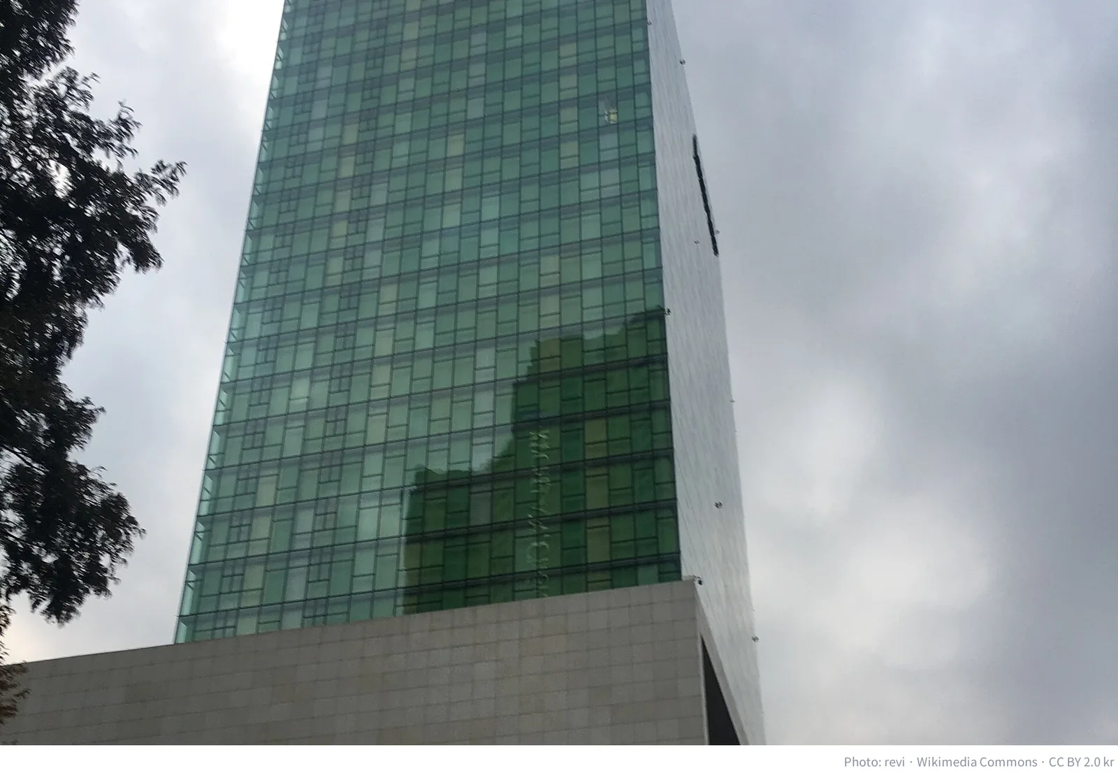 Naver headquarters building in Seongnam, South Korea