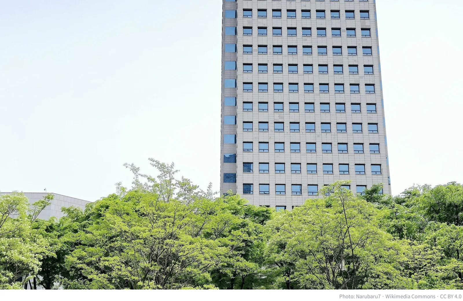 Korea Exchange building in Yeouido, Seoul