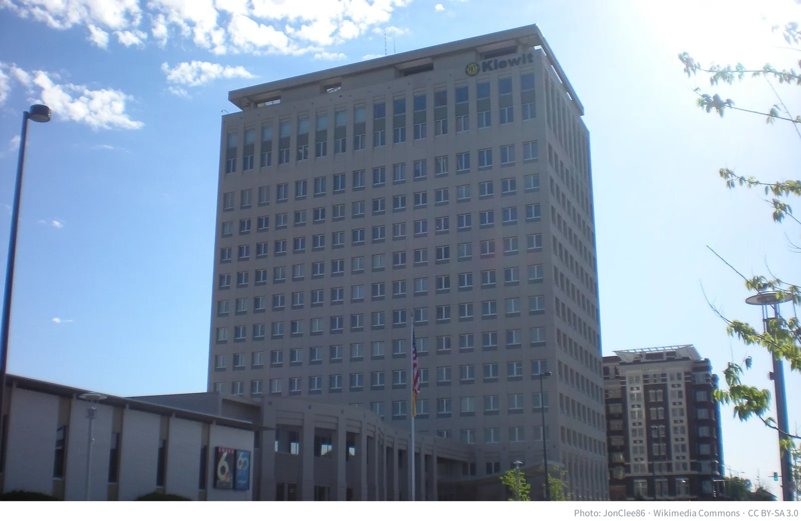 Kiewit Plaza in midtown Omaha, long home to Berkshire Hathaway's head office
