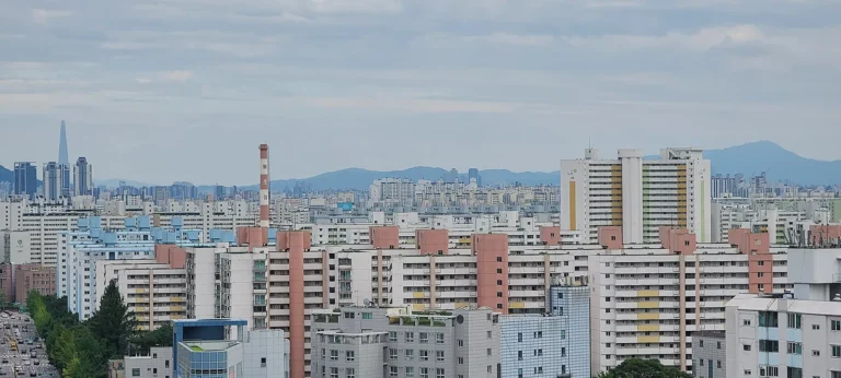Nowon-gu is a large residential area in Seoul, with many apartment complexes.