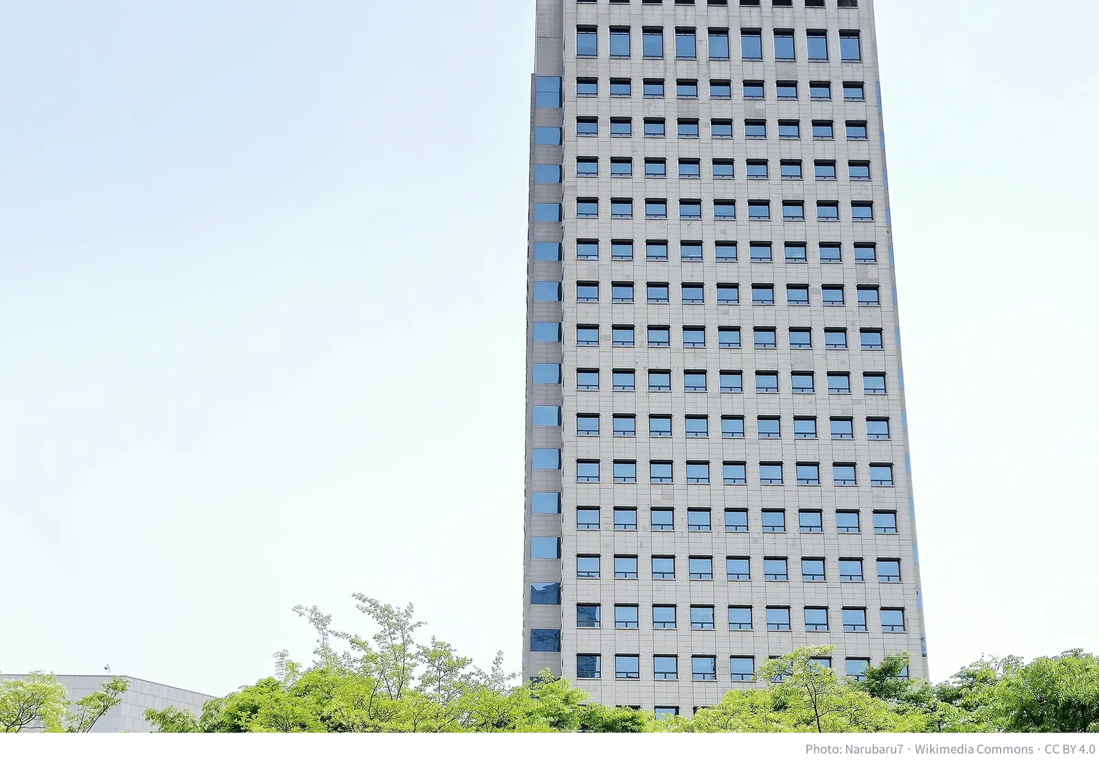Korea Exchange office building in Yeouido, Seoul, home of the KOSPI