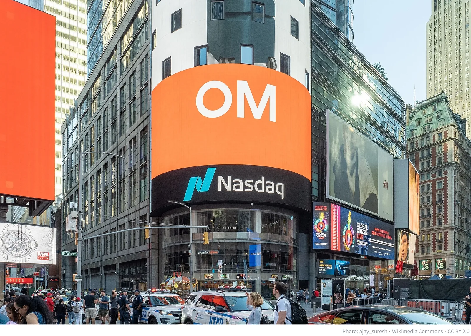 Nasdaq MarketSite in New York